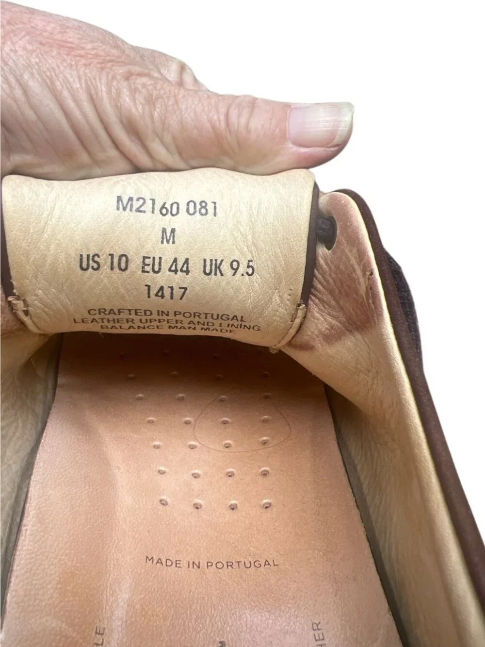 Samuel Hubbard Mens Brown Suede Oxford Shoes US 10 EU 44 UK 9.5